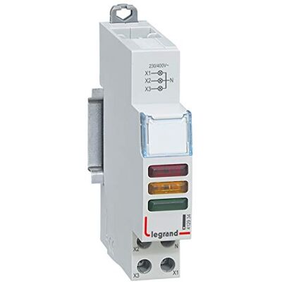 Legrand 412934 CX3 MELD.LED RT-GB-GN 230/400V Legrand 412934 CX3 MELD.LED RT-GB-GN 230/400V