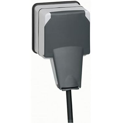 Legrand LEG90465 zásuvka 2p-t IP66 (16 A, 250 V, plexo, 66, monoblok, IP66 ik08/šedá Legrand LEG90465 zásuvka 2p-t IP66 (16 A, 250 V, plexo, 66, monoblok, IP66 ik08/šedá