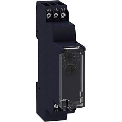 Schneider Electric Harmony Time časové relé se zpožděním zpětného úpadku Zpoždění 0,1s-100 h, relé 1 W, 24 VDC/24-240 VAC Schneider Electric Harmony Time časové relé se zpožděním zpětného úpadku Zpoždění 0,1s-100 h, relé 1 W, 24 VDC/24-240 VAC