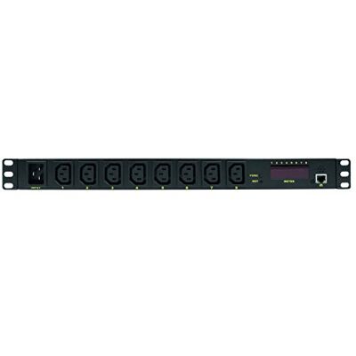 LogiLink Professional PDU8P01 vysoce kvalitní IP "19" zásuvková lišta 8násobná s vypínačem, měření/výstražnou funkcí, snímačem teploty a vlhkosti černý LogiLink Professional PDU8P01 vysoce kvalitní IP "19" zásuvková lišta 8násobná s vypínačem, měření/výstražnou funkcí, snímačem teploty a vlhkosti černý