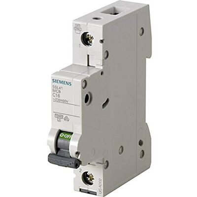 Siemens 5sl4 – jistič vedení 10 kA curva-b 1pólový 16 A 70 mm Siemens 5sl4 – jistič vedení 10 kA curva-b 1pólový 16 A 70 mm