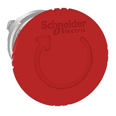 Schneider Electric Harmony XB4 Not-Aus/Not-Halt-Schalter, Frontelement, Metall, Drehentriegelung, 22mm, Pilz 40mm, rot, Artikelnummer ZB4BS844 Schneider Electric Harmony XB4 Not-Aus/Not-Halt-Schalter, Frontelement, Metall, Drehentriegelung, 22mm, Pilz 40mm, rot, Artikelnummer ZB4BS844