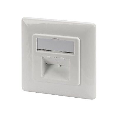 Digitus LSA propojovací krabice Cat-6A – 2 porty RJ45 – pod omítku nebo na omítku síťová zásuvka – přívod vertikální – možnost designu – 10 Gbps – nádobí – kompatibilní s PoE – bílá RAL9003 Digitus LSA propojovací krabice Cat-6A – 2 porty RJ45 – pod omítku nebo na omítku síťová zásuvka – přívod vertikální – možnost designu – 10 Gbps – nádobí – kompatibilní s PoE – bílá RAL9003