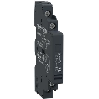 Schneider Electric TeSys pomocný spínač pro motorový jistič, 1S+1Ö, číslo výrobku GVAN11 Schneider Electric TeSys pomocný spínač pro motorový jistič, 1S+1Ö, číslo výrobku GVAN11