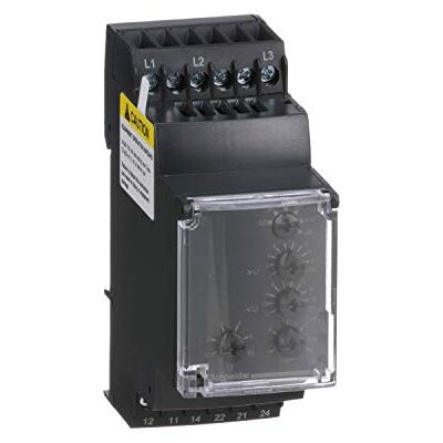 Schneider Electric RM35TF30 Netzüberwachung, Phasenfolge, ausfall, asym.,Steuerung und Sicherheitsrelais, Spannung, 194-528 VAC, 2 W Schneider Electric RM35TF30 Netzüberwachung, Phasenfolge, ausfall, asym.,Steuerung und Sicherheitsrelais, Spannung, 194-528 VAC, 2 W