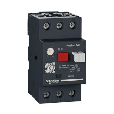 Schneider Electric Schneider gz1e08 2,5–4 easypact TVS Motor Circuit Breaker, weiß Schneider Electric Schneider gz1e08 2,5–4 easypact TVS Motor Circuit Breaker, weiß