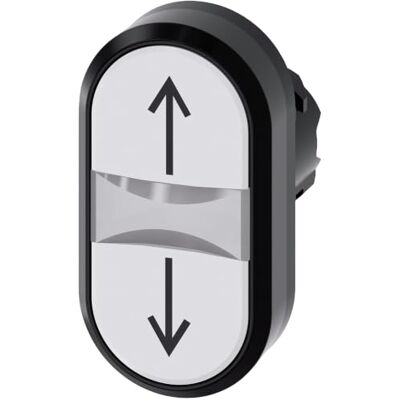 Siemens SIRIUS ACT Drucktastenkopf Ø 22 mm, Weiß Tastend Tropfen Tropfen Kunststoff, IP66 Siemens SIRIUS ACT Drucktastenkopf Ø 22 mm, Weiß Tastend Tropfen Tropfen Kunststoff, IP66