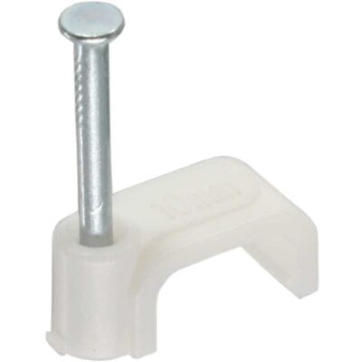 InLine 44021 100er Pack Kabelschelle 10mm eckig, weiß InLine 44021 100er Pack Kabelschelle 10mm eckig, weiß