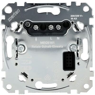 Schneider Electric Merten Spínací vložka relé, pod omítku, 1dílná, číslo výrobku MEG5161-0000 Schneider Electric Merten Spínací vložka relé, pod omítku, 1dílná, číslo výrobku MEG5161-0000
