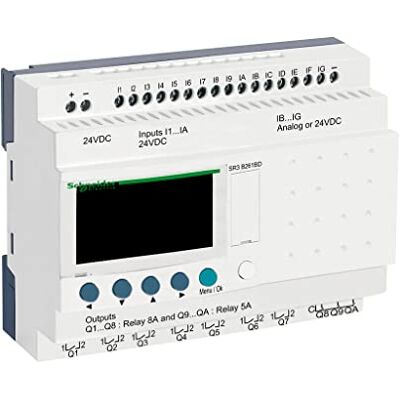 Schneider Electric Zelio Logic Logikmodul, 16 Eing. Relais Ausg.Typ Analog Eing.Typ Schneider Electric Zelio Logic Logikmodul, 16 Eing. Relais Ausg.Typ Analog Eing.Typ