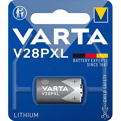 Varta Baterie V28PXL Lithium kulatý článek, 1 kus, 6 V, speciální baterie pro elektronické přístroje, s dlouhotrvajícím, nejvyšším výkonem Varta Baterie V28PXL Lithium kulatý článek, 1 kus, 6 V, speciální baterie pro elektronické přístroje, s dlouhotrvajícím, nejvyšším výkonem