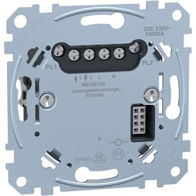 Schneider Electric Merten vložka pro ovládání a spínače markýzy a spínače žaluzií, pod omítku, metalická, číslo výrobku MEG5165-0000 Schneider Electric Merten vložka pro ovládání a spínače markýzy a spínače žaluzií, pod omítku, metalická, číslo výrobku MEG5165-0000