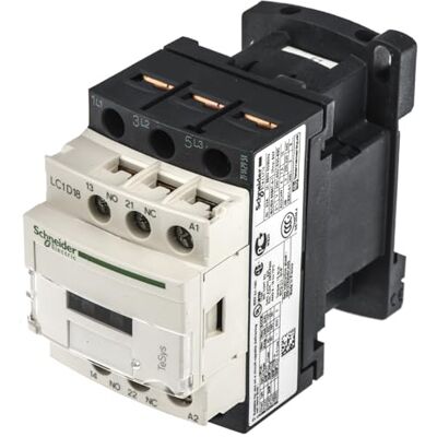 Schneider Electric TeSys D LC1D výkonový stykač / 48 Vac cívka, 3pólová 3 spínač, 690 Vac / 18 A Schneider Electric TeSys D LC1D výkonový stykač / 48 Vac cívka, 3pólová 3 spínač, 690 Vac / 18 A