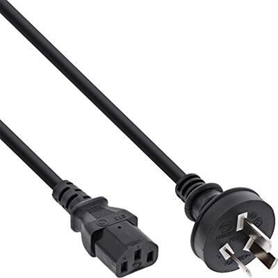 InLine 16652F síťový kabel, síťová zástrčka Čína na konektor studená zařízení C13, 1,8 m InLine 16652F síťový kabel, síťová zástrčka Čína na konektor studená zařízení C13, 1,8 m