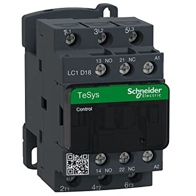 Schneider Electric Výkonový stykač LC1D, 3pólový, LC1D18P7 Schneider Electric Výkonový stykač LC1D, 3pólový, LC1D18P7