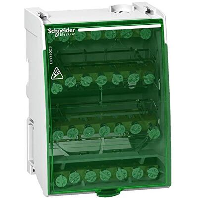 Schneider Electric Repartidor modulární 4P 100A 28 Conex. Schneider Electric Repartidor modulární 4P 100A 28 Conex.