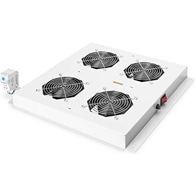 Digitus Jednotka střešního ventilátoru pro 19palcovou síťovou skříň – 4 ventilátory Digitus Jednotka střešního ventilátoru pro 19palcovou síťovou skříň – 4 ventilátory