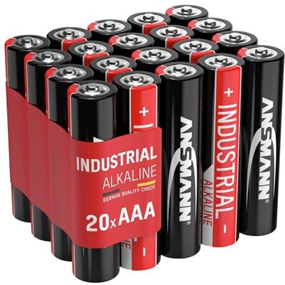 Ansmann Alkalické baterie AAA Industrial 1501-0004 (20 x Micro AAA LR03, 1,5 V, kapacita: 1 200 mAh) Ansmann Alkalické baterie AAA Industrial 1501-0004 (20 x Micro AAA LR03, 1,5 V, kapacita: 1 200 mAh)