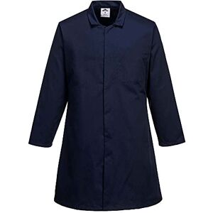 Portwest Mens Food Coat One Pocket, colorNavy talla Large Portwest Mens Food Coat One Pocket, colorNavy talla Large