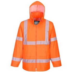 Portwest H440 pánská lehká vodotěsná Hi-Vis nepromokavá bunda do deště oranžová, XXL Portwest H440 pánská lehká vodotěsná Hi-Vis nepromokavá bunda do deště oranžová, XXL
