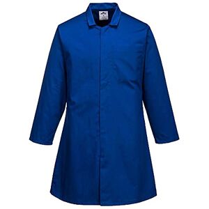 Portwest Mens Food Coat One Pocket, colorRoyal talla Small Portwest Mens Food Coat One Pocket, colorRoyal talla Small