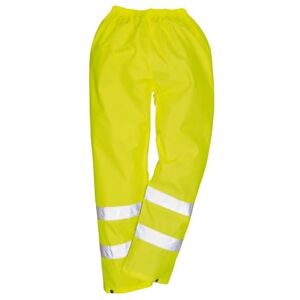 Portwest Pánské výstražné kalhoty proti dešti H441, žluté, XS EU Portwest Pánské výstražné kalhoty proti dešti H441, žluté, XS EU