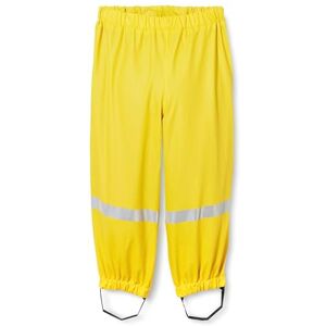 Playshoes Unisex dětské nepromokavé kalhoty s laclem do deště bez podšívky větru a nepromokavé kalhoty do deště oděv do deště, Žluté kalhoty do pasu Playshoes Unisex dětské nepromokavé kalhoty s laclem do deště bez podšívky větru a nepromokavé kalhoty do deště oděv do deště, Žluté kalhoty do pasu