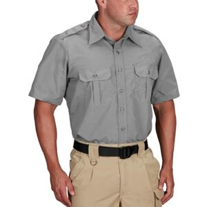 PROPPER Herren Kurzärmeliges Taktisches Hemd SS gewebt, GRAU, XX-Large PROPPER Herren Kurzärmeliges Taktisches Hemd SS gewebt, GRAU, XX-Large