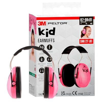 3M Peltor Chrániče sluchu pro děti H510AKPC1 chrániče sluchu s nastavitelným čelem pro hluk až 98 dB v neonově růžové chrániče sluchu SNR 27 s vysokým komfortem nošení a nízkou hmotností Kindgerechter Gehörschutz mit Verstellbarer Größe, SNR 27 dB, Idea 3M Peltor Chrániče sluchu pro děti H510AKPC1 chrániče sluchu s nastavitelným čelem pro hluk až 98 dB v neonově růžové chrániče sluchu SNR 27 s vysokým komfortem nošení a nízkou hmotností Kindgerechter Gehörschutz mit Verstellbarer Größe, SNR 27 dB, Idea