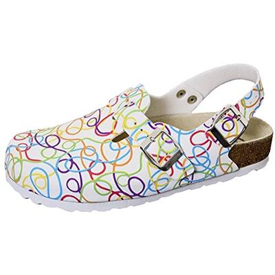 Weeger Dámské Clog M. Pásek na patě pracovní clogs Weeger Dámské Clog M. Pásek na patě pracovní clogs