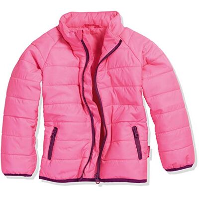 Playshoes Unisex dětská prošívaná bunda outdoorová bunda, Růžová Playshoes Unisex dětská prošívaná bunda outdoorová bunda, Růžová