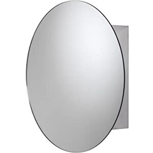 Croydex Severn závěsná skříňka do koupelny z ušlechtilé oceli s kulatým zrcadlem Croydex Severn závěsná skříňka do koupelny z ušlechtilé oceli s kulatým zrcadlem