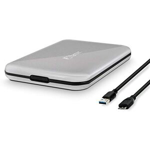 Fantec ALU-25U3 (pro montáž 6,35 cm (2,5 palců) SATA I/II/III pevného disku nebo SSD, bezšroubová montáž na pevný disk bez nářadí, USB 3.0 Superspeed přípojka, hliníkové pouzdro) černá Fantec ALU-25U3 (pro montáž 6,35 cm (2,5 palců) SATA I/II/III pevného disku nebo SSD, bezšroubová montáž na pevný disk bez nářadí, USB 3.0 Superspeed přípojka, hliníkové pouzdro) černá