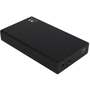 Ewent Kryt na pevný disk 3,5", USB 3.2 Gen1 (USB 3.0) kryt na pevný disk až 5 Gbit/s s UASP, HDD SSD kryt pro SATA I II III, LED ON/Off tlačítko, bez nářadí/bez šroubů, černý Ewent Kryt na pevný disk 3,5", USB 3.2 Gen1 (USB 3.0) kryt na pevný disk až 5 Gbit/s s UASP, HDD SSD kryt pro SATA I II III, LED ON/Off tlačítko, bez nářadí/bez šroubů, černý