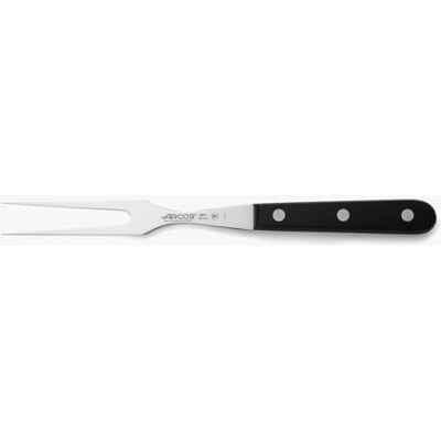 Arcos Vidlička z ušlechtilé oceli Nitrum s čepelí 160 mm – ergonomická rukojeť z polyoxymetylenu POM, ideální pro vykosťování – černá, řada Universal Arcos Vidlička z ušlechtilé oceli Nitrum s čepelí 160 mm – ergonomická rukojeť z polyoxymetylenu POM, ideální pro vykosťování – černá, řada Universal