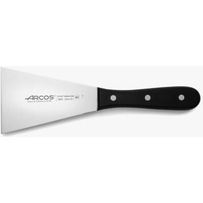 Arcos Espátula Universal z nitrum ušlechtilé oceli – ideální pro vysoké/nízké teploty (-40 °C až 150 °C), čepel 13 cm x 9 cm – ergonomická rukojeť z polyoxymetylenu, černá Arcos Espátula Universal z nitrum ušlechtilé oceli – ideální pro vysoké/nízké teploty (-40 °C až 150 °C), čepel 13 cm x 9 cm – ergonomická rukojeť z polyoxymetylenu, černá