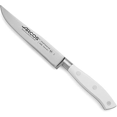 Arcos Série Riviera Blanc kuchyňský nůž čepel z nitrum kovaná ušlechtilá ocel 150 mm ruční rukojeť polyoxymetylen (POM) barva bílá Arcos Série Riviera Blanc kuchyňský nůž čepel z nitrum kovaná ušlechtilá ocel 150 mm ruční rukojeť polyoxymetylen (POM) barva bílá