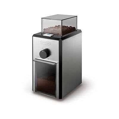 DeLonghi KG89, profesionální koffiemolen, stříbrný DeLonghi KG89, profesionální koffiemolen, stříbrný