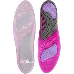 Airplus Damen Extreme Active Gel-Einlegesohlen, Fersen- und Fußgewölbeunterstützung, überlegener Komfort und Stabilität, Grau, Größe M Airplus Damen Extreme Active Gel-Einlegesohlen, Fersen- und Fußgewölbeunterstützung, überlegener Komfort und Stabilität, Grau, Größe M