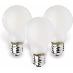 Müller-Licht Retro LED žárovka nahrazuje 40 W, sklo, E27, 4 W, stříbrná, 6 x 6 x 10, 6 cm, 3 jednotky, 400289_Set Müller-Licht Retro LED žárovka nahrazuje 40 W, sklo, E27, 4 W, stříbrná, 6 x 6 x 10, 6 cm, 3 jednotky, 400289_Set