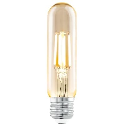 Eglo LED žárovka E27, jantarová vintage žárovka ve tvaru trubice T32 Eglo LED žárovka E27, jantarová vintage žárovka ve tvaru trubice T32
