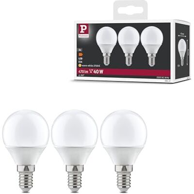 Paulmann 28537 LED žárovka kapky 3 x 5,5 W E14 230 V teplá bílá žárovka žárovka Paulmann 28537 LED žárovka kapky 3 x 5,5 W E14 230 V teplá bílá žárovka žárovka