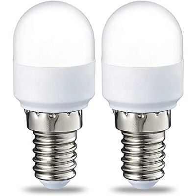 Amazon Basics Světelný zdroj LED, E 14, T25, žárovka do ledničky, 1,7 W (odpovídá žárovce 15 W), teplá bílá, nestmívatelná, 2 kusy Amazon Basics Světelný zdroj LED, E 14, T25, žárovka do ledničky, 1,7 W (odpovídá žárovce 15 W), teplá bílá, nestmívatelná, 2 kusy
