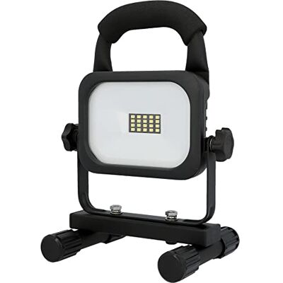 Unitec LED zářič s akumulátorem 10 W, 800 lumenů, vč. síťového zdroje, nabíjecí, stavební zářič, 6500 kelvinů, černý, IP54, bezpečnostní sklo, lithium-iontová baterie, třída energetické účinnosti A+ Unitec LED zářič s akumulátorem 10 W, 800 lumenů, vč. síťového zdroje, nabíjecí, stavební zářič, 6500 kelvinů, černý, IP54, bezpečnostní sklo, lithium-iontová baterie, třída energetické účinnosti A+