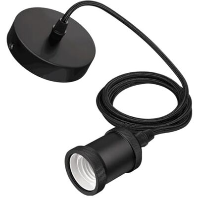 Philips myLiving Závěsné svítidlo Vintage Kordel, 1 x 40 W, černé Philips myLiving Závěsné svítidlo Vintage Kordel, 1 x 40 W, černé