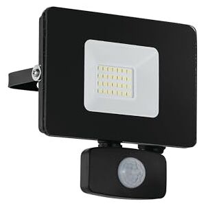 Eglo LED Außen-Strahler Faedo 3, 1 flammige Außenleuchte inkl. Bewegungsmelder, Sensor-Wandstrahler aus Alu, Farbe: Weiß, Glas: klar, 20 Watt, IP44 Eglo LED Außen-Strahler Faedo 3, 1 flammige Außenleuchte inkl. Bewegungsmelder, Sensor-Wandstrahler aus Alu, Farbe: Weiß, Glas: klar, 20 Watt, IP44