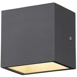SLV SITRA CUBE WL, LED Outdoor nástěnné a stropní svítidlo, antracit, IP44, 3000K, 10W SLV SITRA CUBE WL, LED Outdoor nástěnné a stropní svítidlo, antracit, IP44, 3000K, 10W