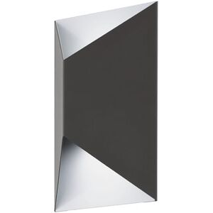 Eglo LED venkovní nástěnná lampa Predazzo, 2 žárovky venkovní svítidlo, nástěnné svítidlo z pozinkované oceli, barva: antracitová, bílá, IP44 Eglo LED venkovní nástěnná lampa Predazzo, 2 žárovky venkovní svítidlo, nástěnné svítidlo z pozinkované oceli, barva: antracitová, bílá, IP44