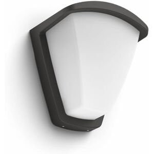 Philips Venkovní lampa Kiskadee, nástěnná lampa, venkovní osvětlení, IP44 odolná proti povětrnostním vlivům, dlouhá životnost, hliník, moderní design, antracitově šedá, žárovka E27 k dostání Philips Venkovní lampa Kiskadee, nástěnná lampa, venkovní osvětlení, IP44 odolná proti povětrnostním vlivům, dlouhá životnost, hliník, moderní design, antracitově šedá, žárovka E27 k dostání