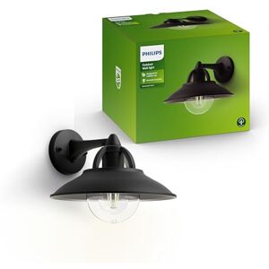 Philips Cormorant venkovní lampa, nástěnná lampa, venkovní osvětlení, IP44 odolná proti povětrnostním vlivům, dlouhá životnost, hliník, klasický design, černá, žárovka E27 k dostání samostatně Philips Cormorant venkovní lampa, nástěnná lampa, venkovní osvětlení, IP44 odolná proti povětrnostním vlivům, dlouhá životnost, hliník, klasický design, černá, žárovka E27 k dostání samostatně